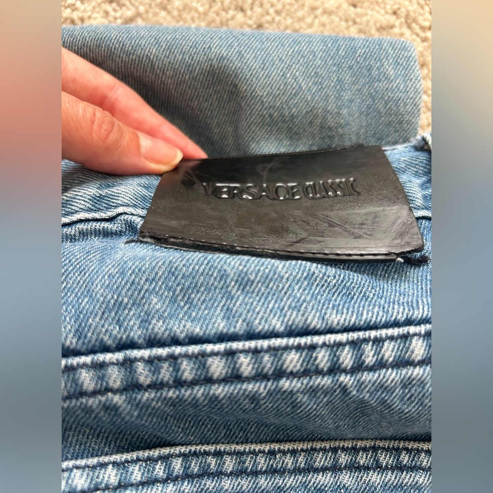Vintage Versace Classic Denim Jeans size 34 - Picture 4 of 17